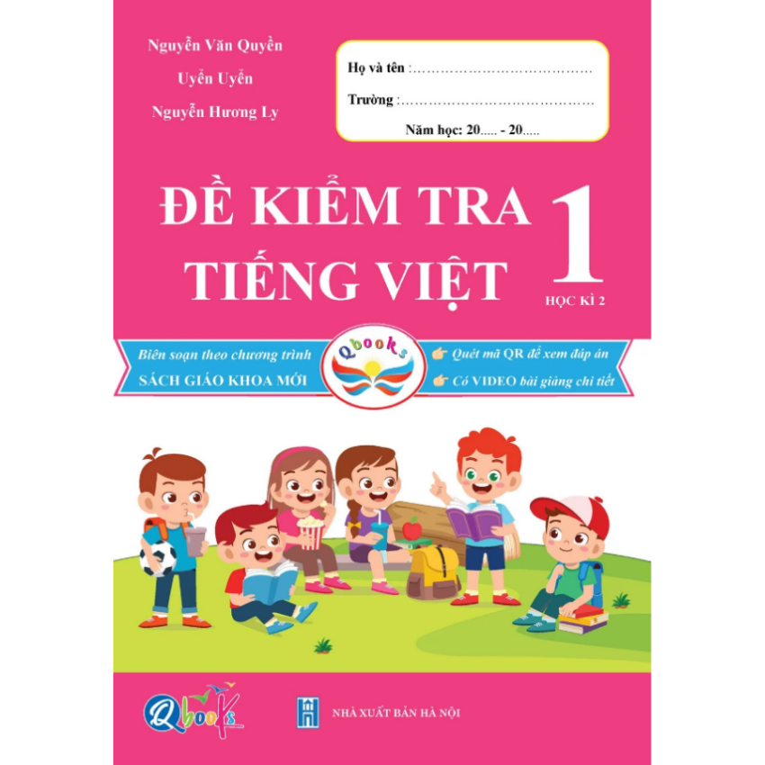 Sách - - cánh diều - Đề kiểm tra tiếng việt 1 hk2