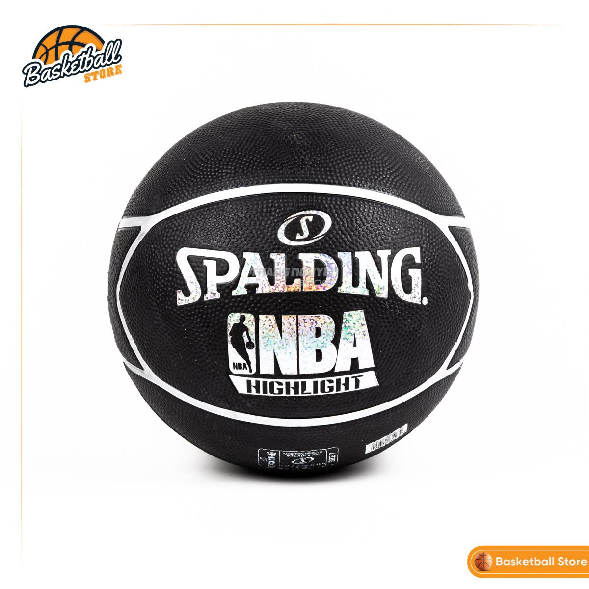 Quả Bóng rổ Spalding NBA HIGHLIGHT HOLOGRAM SILVER