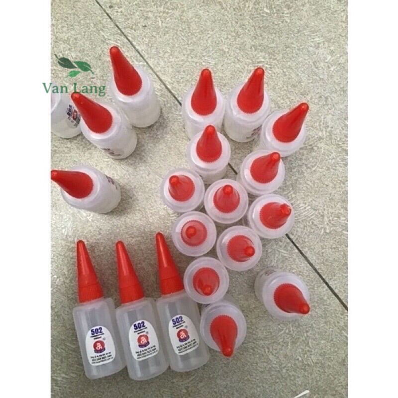 Keo dán 502 lọ nhỏ - keo dán 3 giây