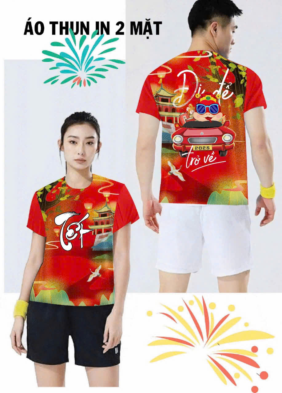 ÁO THUN TẾT 2025 THIẾT KẾ TẠI SHOP - DX3