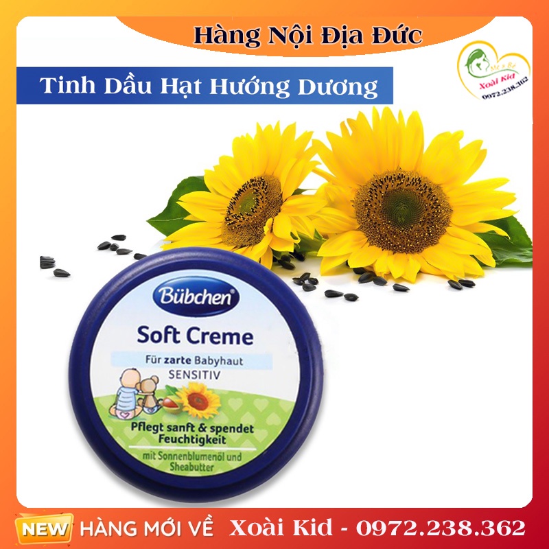 Kem dưỡng ẩm cho da Bubchen 20ml dùng được cho trẻ sơ sinh