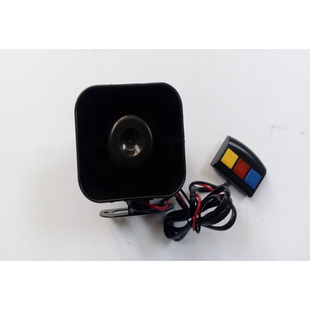 CÒI HÚ 3 CHẾ ĐỘ 12V DÀNH CHO XE MÁY XE ĐẠP ĐIỆN