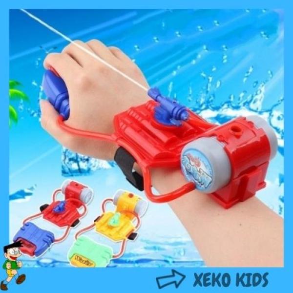 Đồ chơi vận động súngbắn nước đeo tay kiểu bắn tơ người nhện cho bé. Đồ chơi vui nhộn cho trẻ em XEKO20