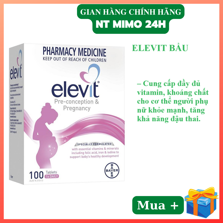 Vitamin tổng hợp Elevit cho bà bầu