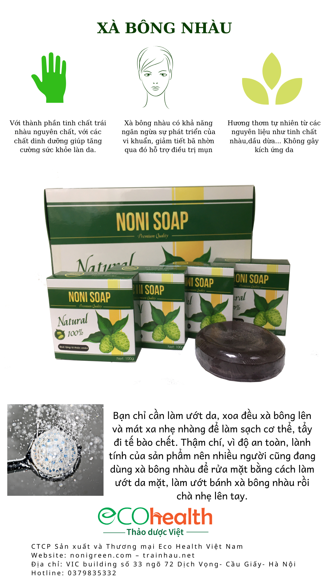 Xà bông nhàu Noni Soap