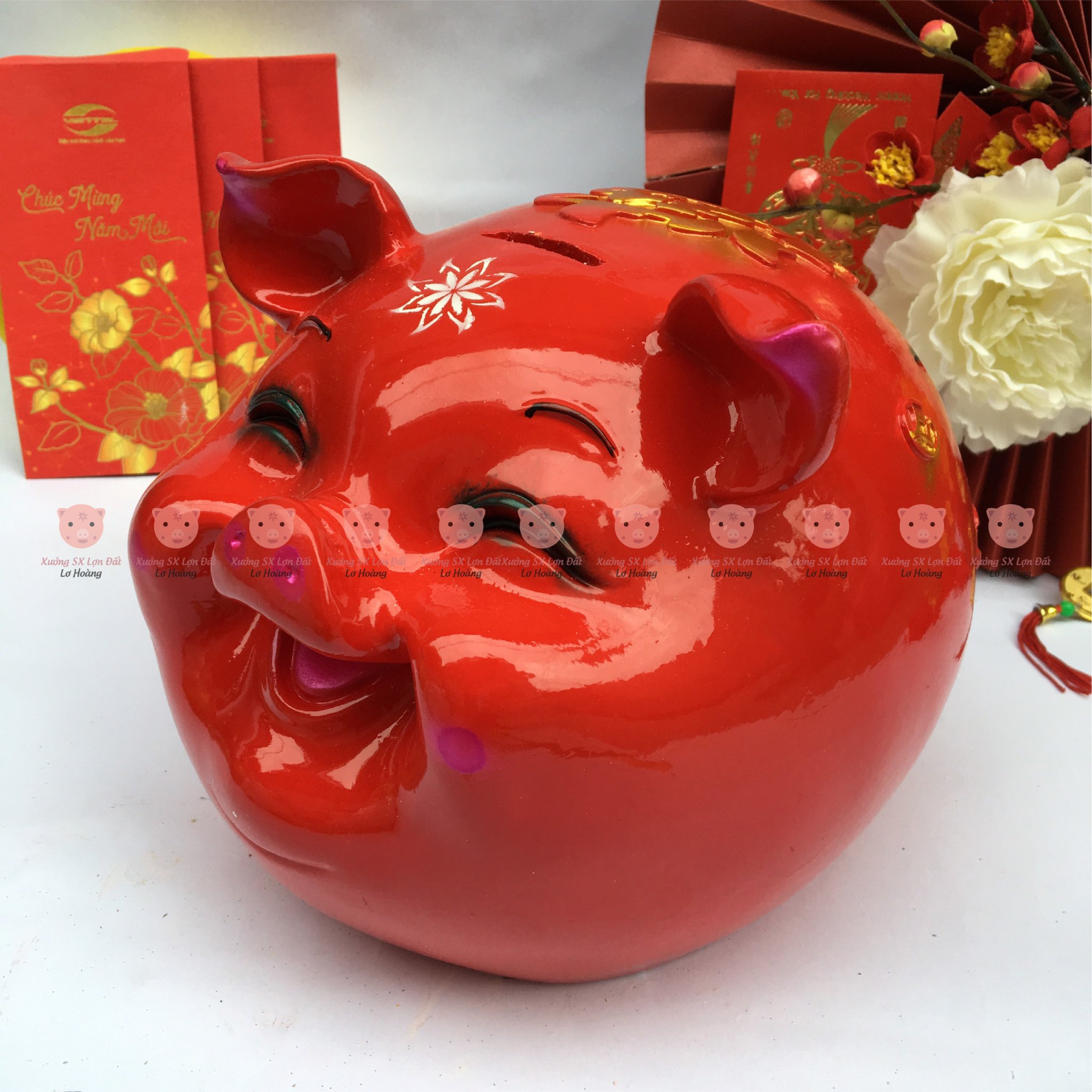 Lợn Đất Tiết Kiệm Heo Híp Hàn Quốc