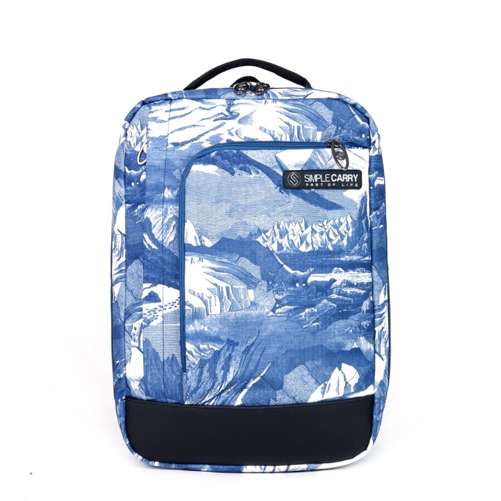 Balo laptop 13 inch Simplecarry M-City thời trang nam nữ unisex, chất vải chống thấm, nhiều ngăn rộng rãi, bảo hành đến 10 năm - BALOMOI.COM