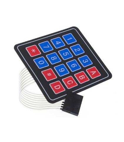 Bàn Phím Ma Trận Mềm 4x4 Keypad