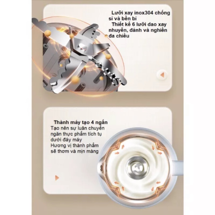 Trench milk maker 600ml seed milk maker