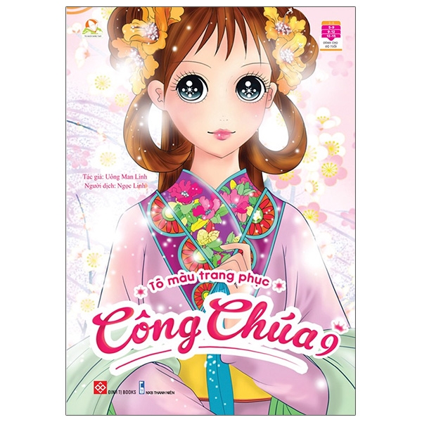 Fahasa - tô màu trang phục công chúa 9