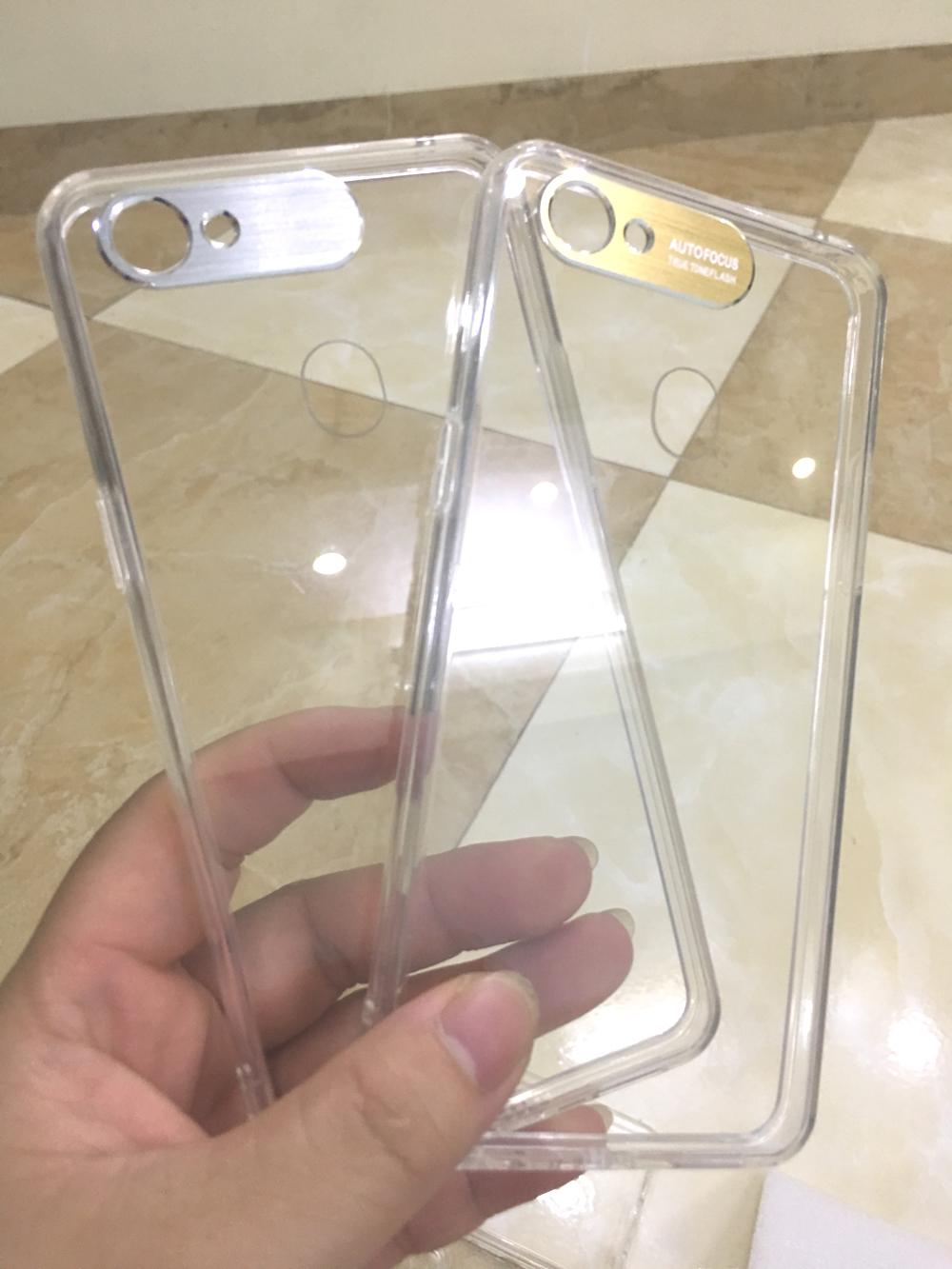 Ốp lưng bảo vệ camera OPPO F7 chống bụi, chống ố vàng, trong suốt