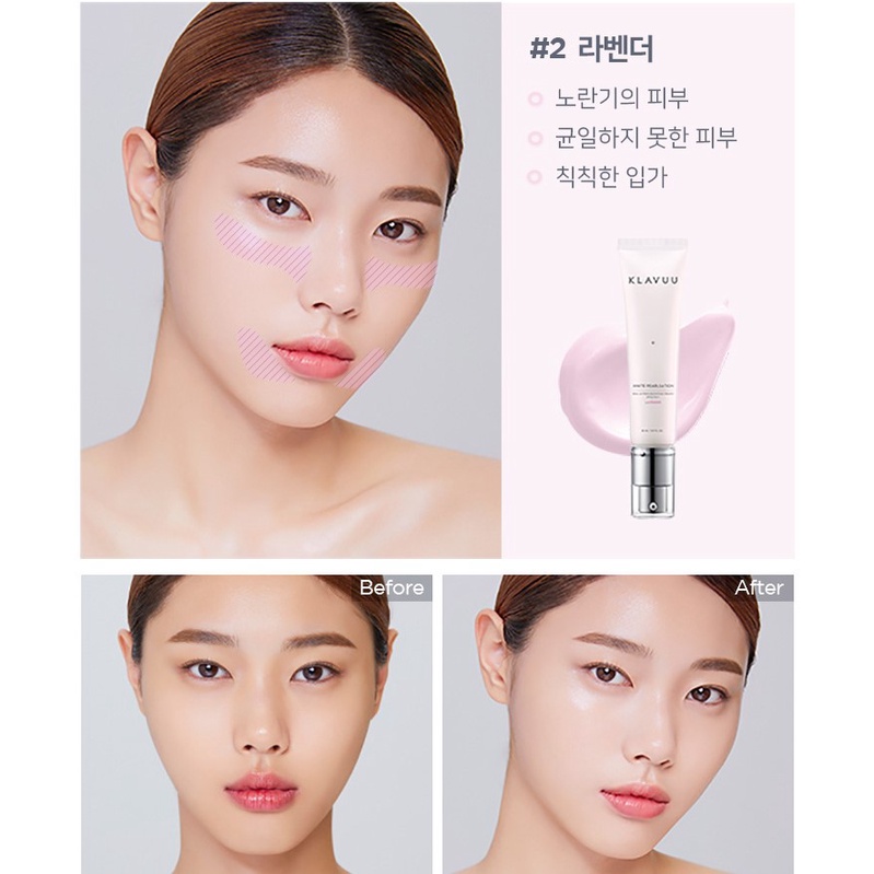 Phấn nước klavuu urban pearlsation high coverage tension cushion ex spf50+ pa++++ - kem lót - phấn nước - bebeau