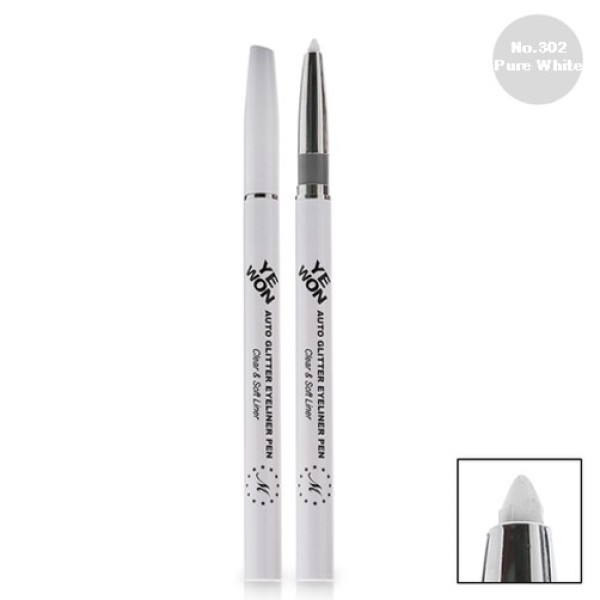 Chì Mí Kim Tuyếun Mira Clear & Soft Liner Super Slim Matte Eyeliner Pencil Long Lasting Natural Colorful Pigment Automatic Rotate Eye Makeup Comestic (Product From South Korea)