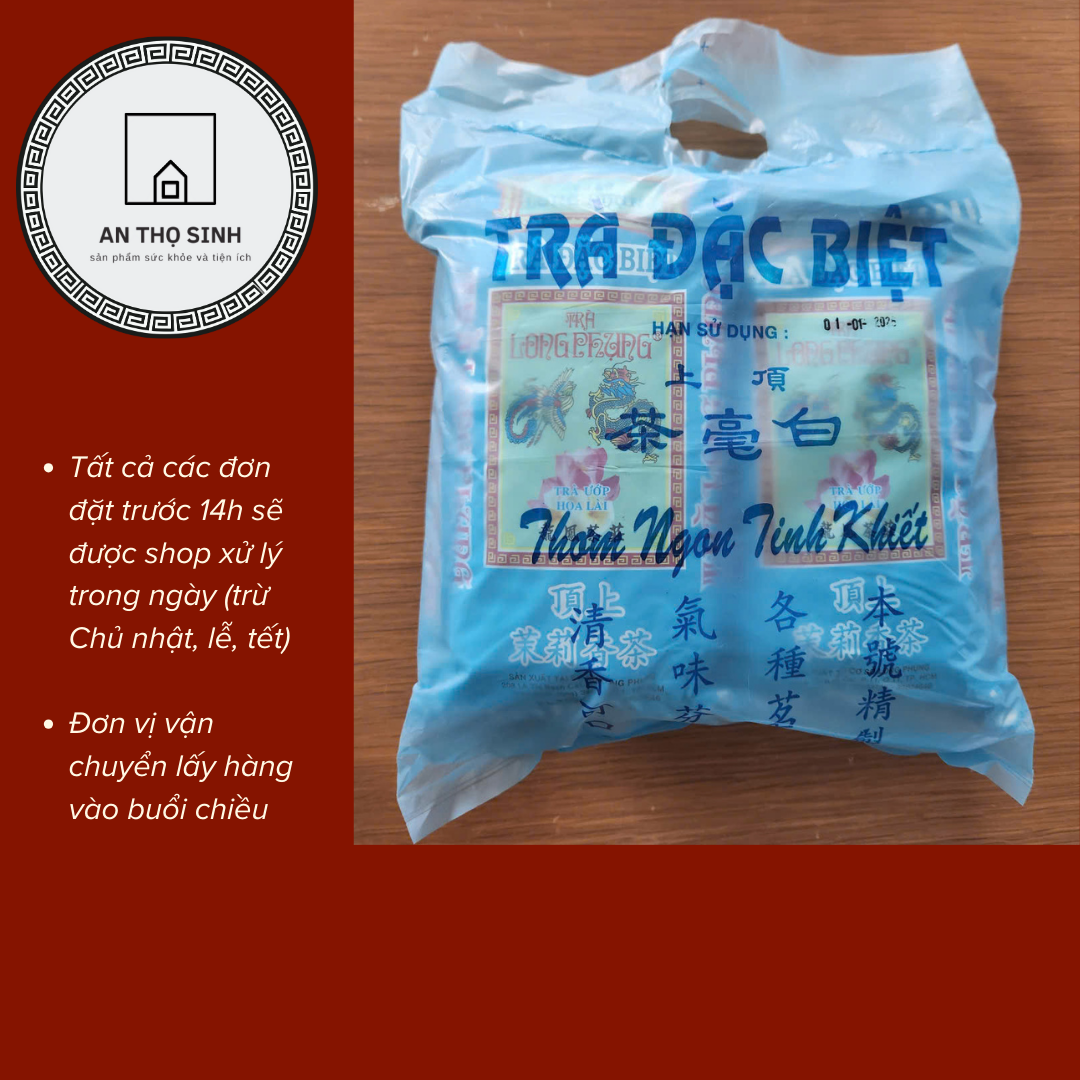 [500g] Trà Long Phụng xanh ướp hoa lài thích hợp pha trà đường, trà đá theo khẩu vị Miền Tây