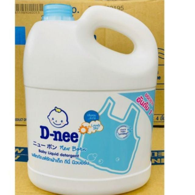 [HCM]NƯỚC GIẶT XẢ D NEE [XANH DƯƠNG] 2800ML THÁI LAN