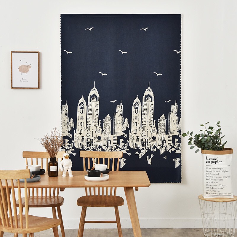 Rèm dán tường,rèm cửa chống nắng,rèm dán trang trí decor phòng