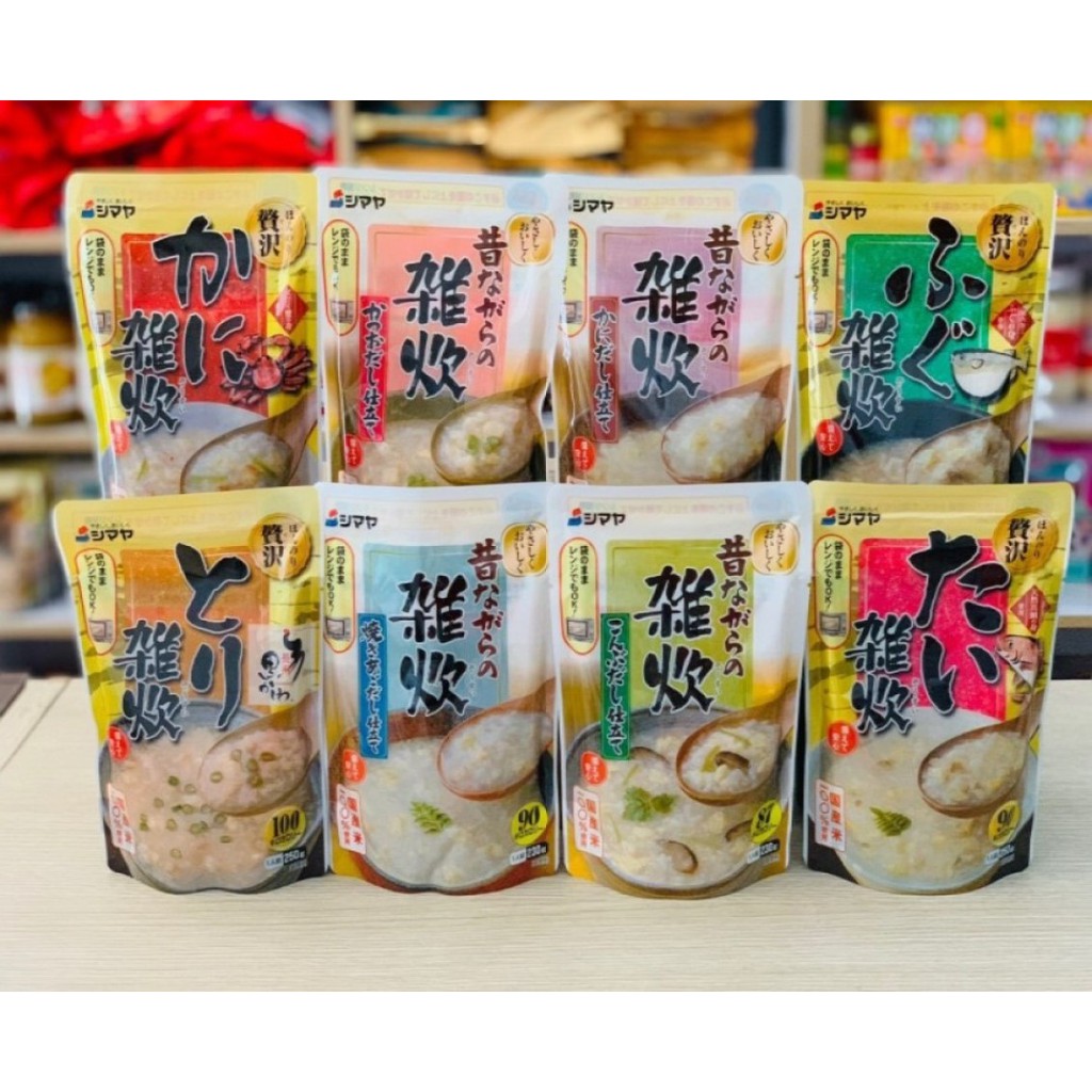 Cháo Tươi Ăn Liền Shimaya Nhật Bản ( 230gr - 250gr )