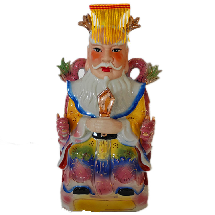 Tượng phật bằng gốm bạch long vương nhựa tượng phật đồ trang trí thủ công mỹ nghệ
