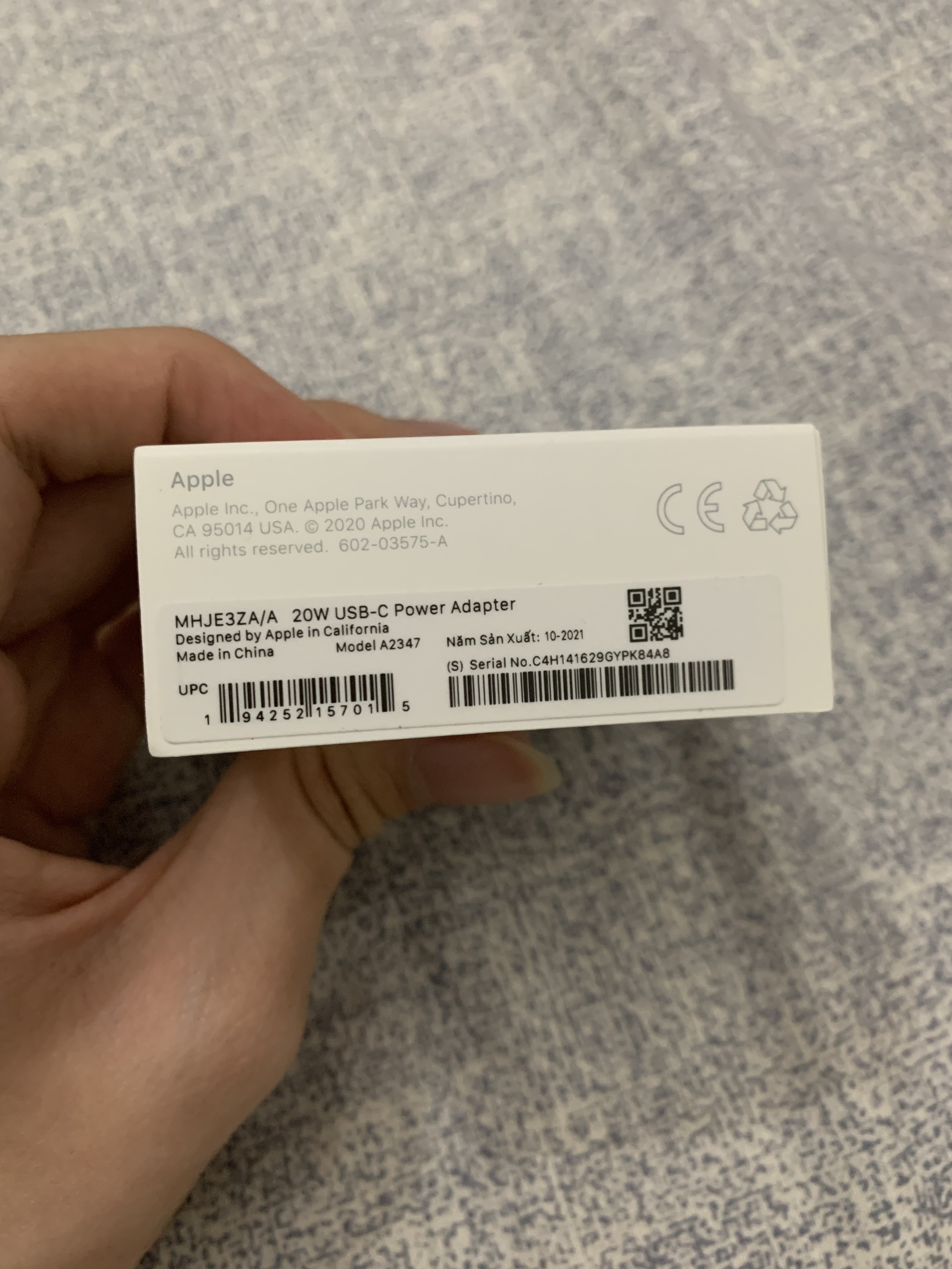 Củ sạc cốc sạc Adapter sạc nhanh PD 20W Type C cho Iphone/Ipad/Ap.pl.e Watch...
