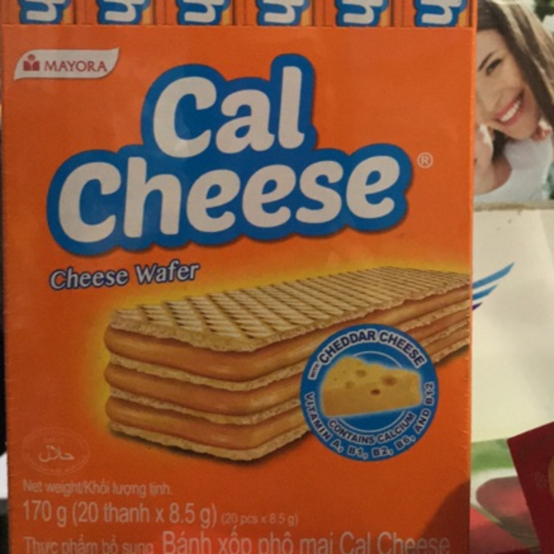 Bánh Xốp Cal Cheese 20 thanh date 11/2024