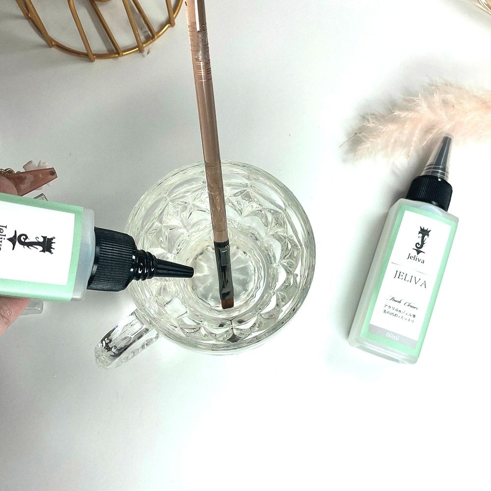 Nước rửa cọ nail Jeliva 60ml