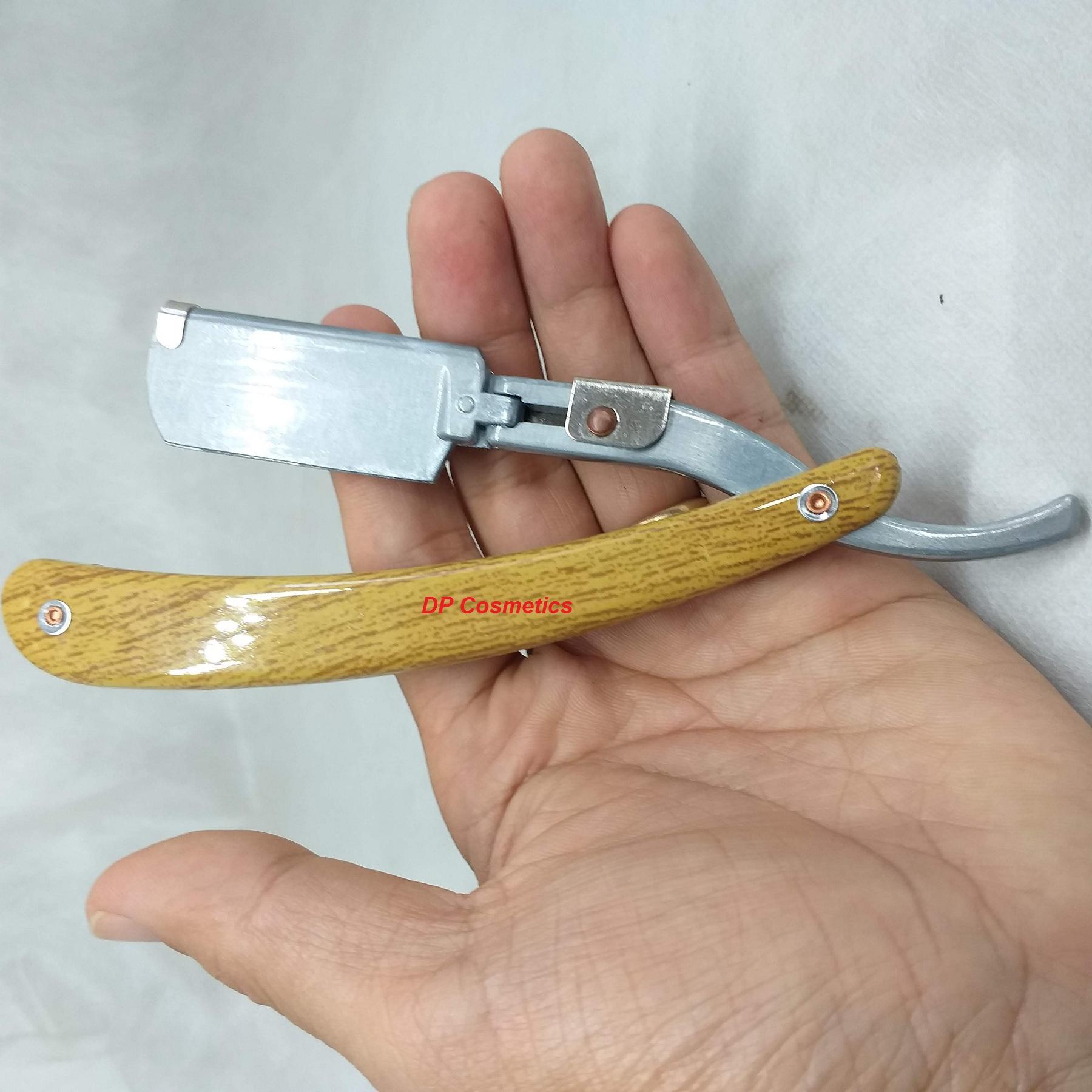 Dao cạo râu cán gỗ cao cấp