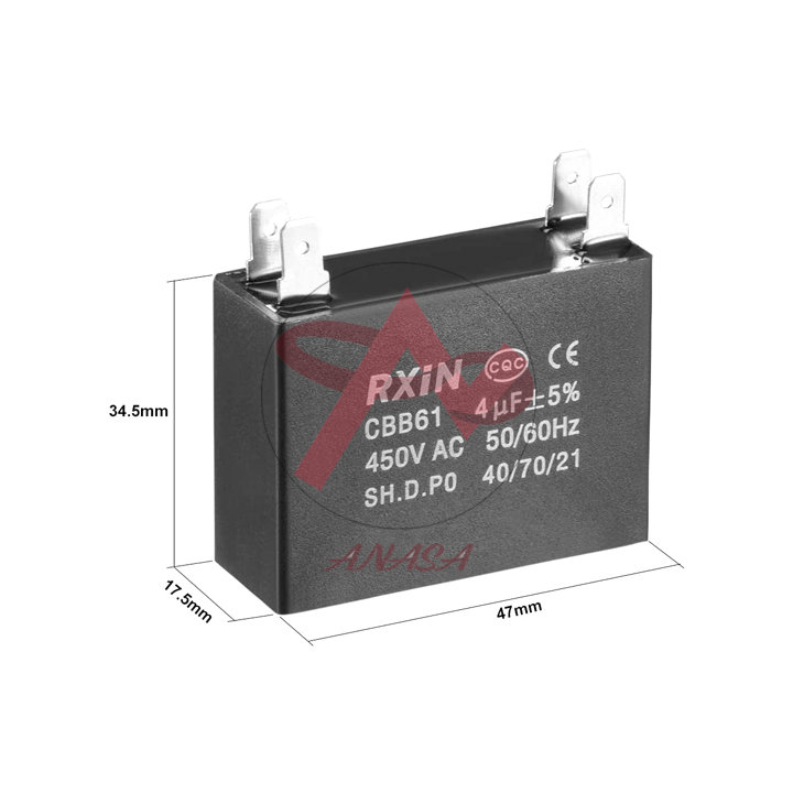 Tụ Quạt Điều Hoà 450V