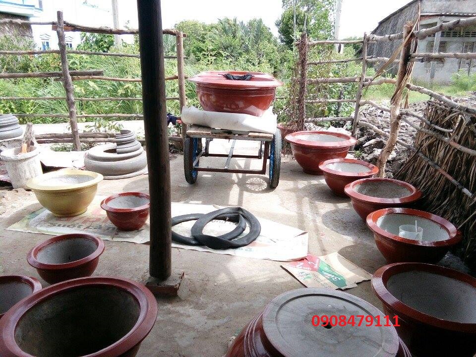 KHUÔN QUAY CHẬU TRÒN SIZE 80
