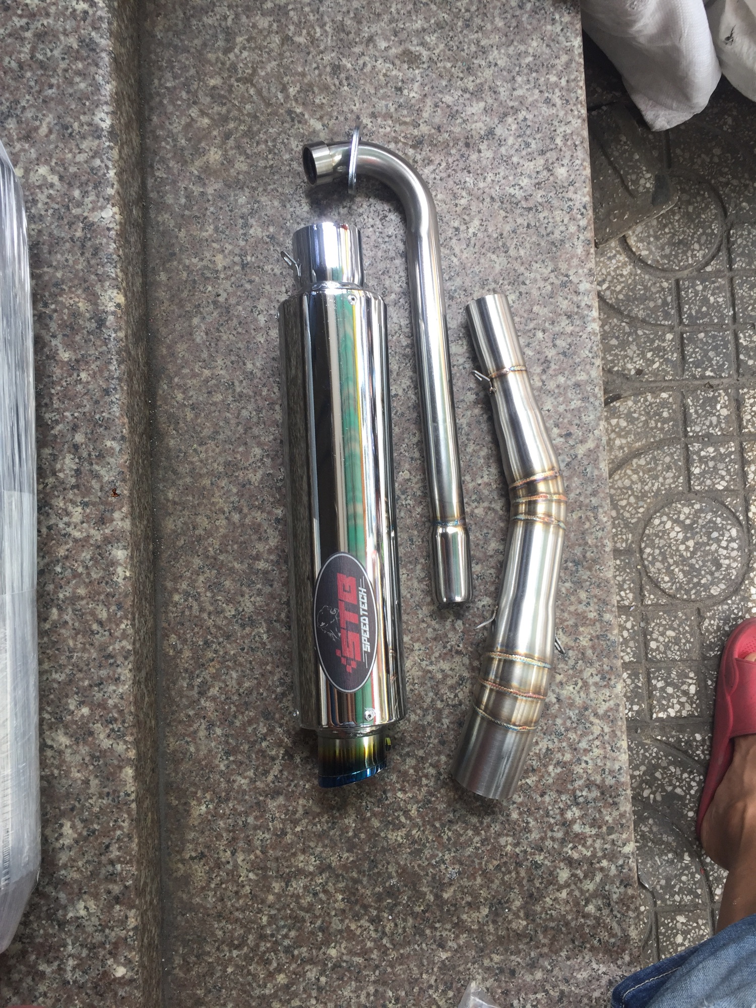 Combo Lon Pô STB + Cổ 2 Khúc  A110 Blade RSX ws110 dream wave sirus