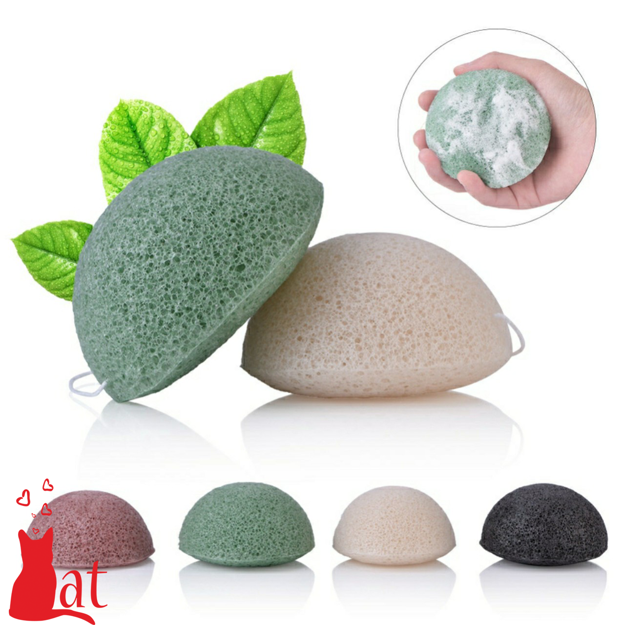 Bọt Biển Rửa Mặt