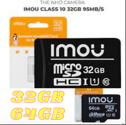 Thẻ Nhớ MicroSD Imou 32GB - 95Mb/S - Box Class10 chính hãng