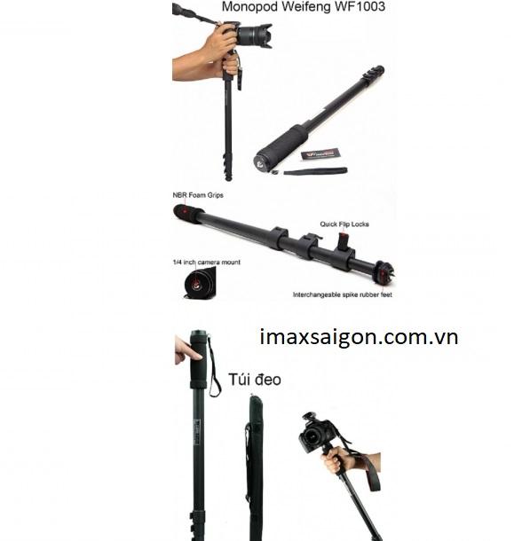[HCM]CHÂN MÁY ẢNH WEIFENG WT1003