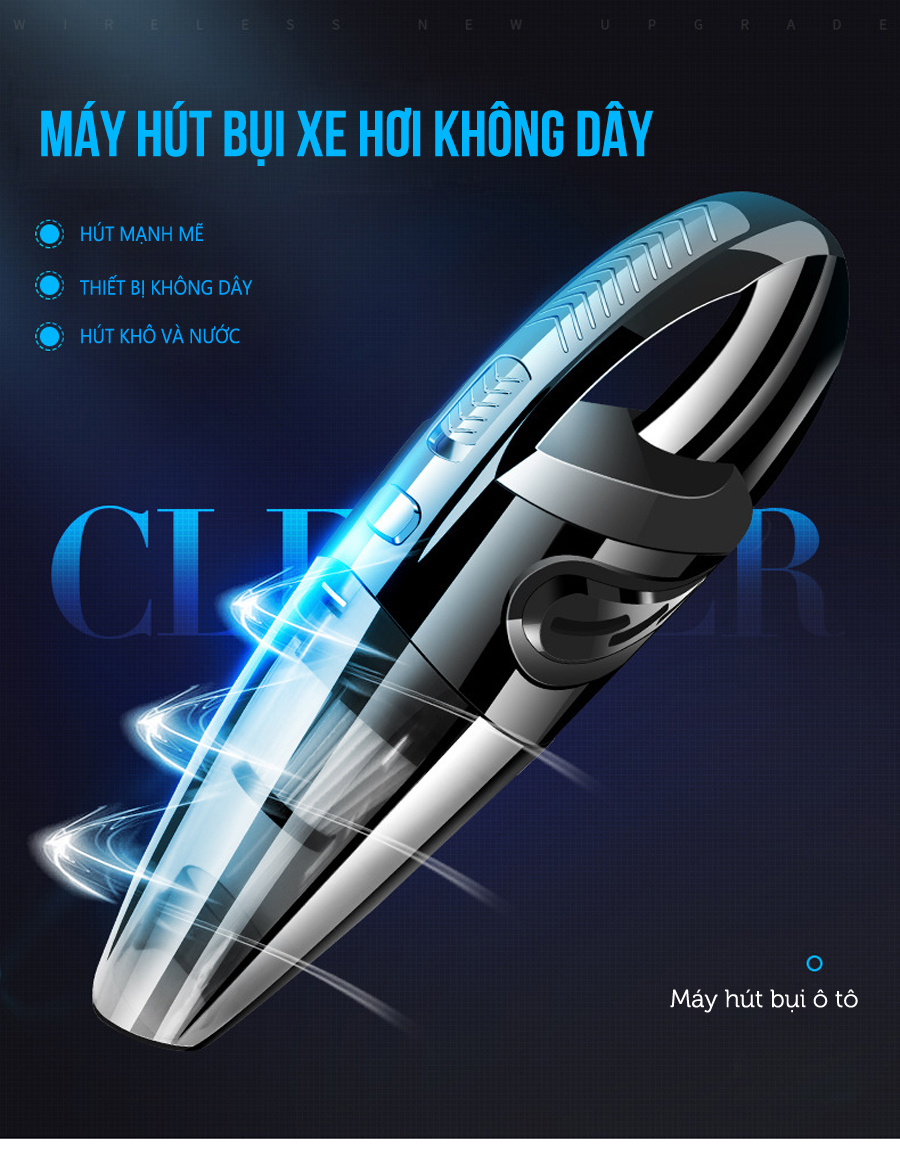 Máy hút bụi cầm tay không dây R-6053