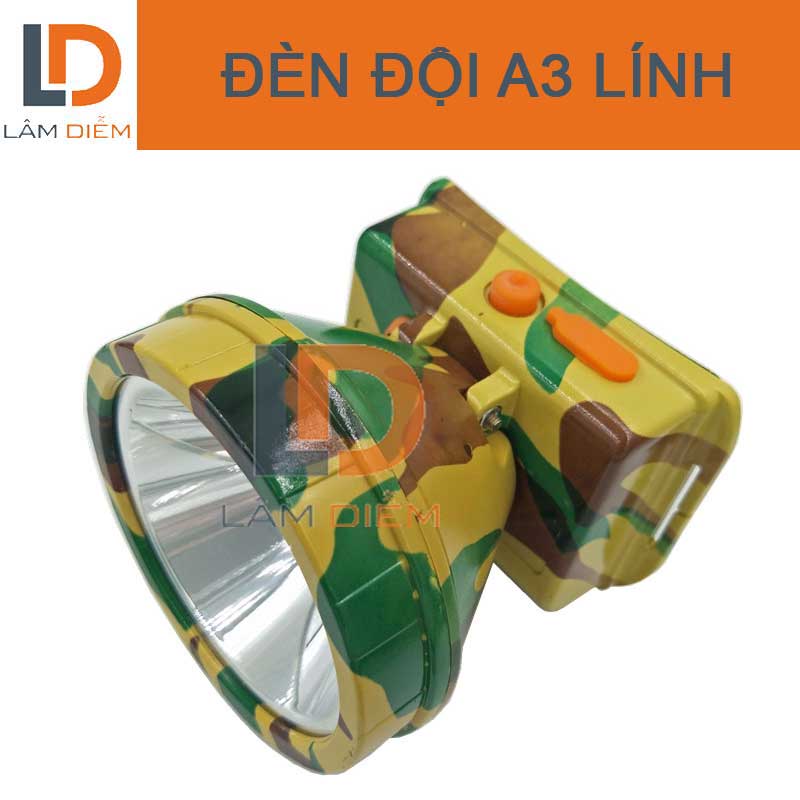 [HCM]ĐÈN ĐỘI ĐÈN PIN SẠC LED SIÊU SÁNG CHÓA LỚN 80MM