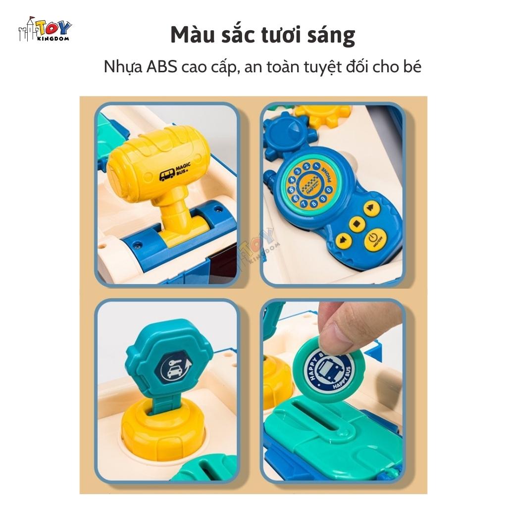Đồ Chơi Ô Tô Xe Bus Âm Nhạc Cho Bé