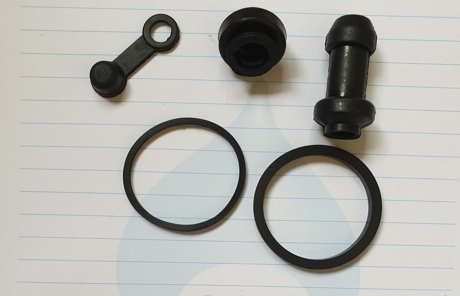 Combo bộ phớt piston và cao su heo dầu Wave RSX 110/ Vision/ Lead 125/ Winner bánh trước, hàng tốt