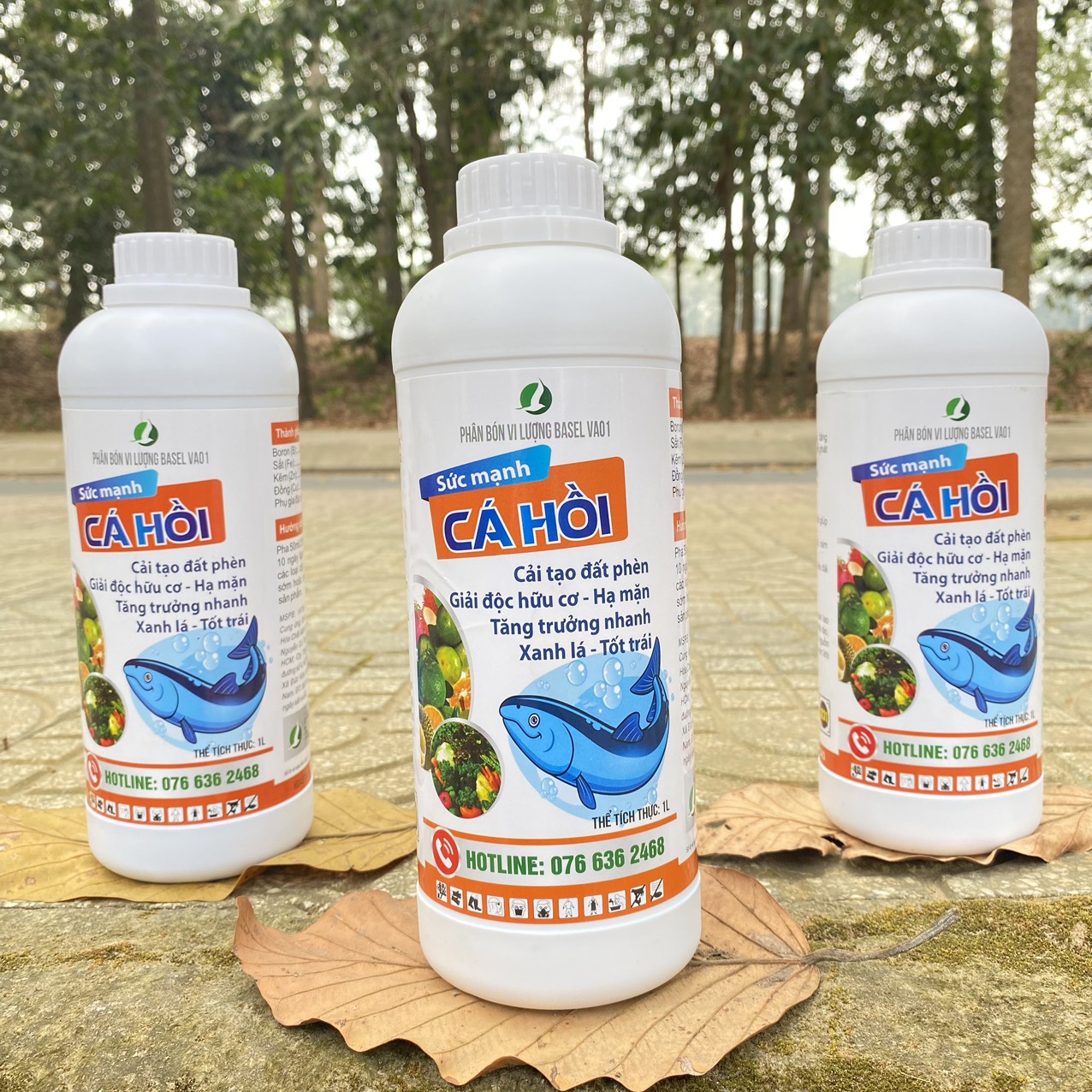 Đạm cá hồi (chai 1 lít) - Phân bón dưỡng cây,  phục hồi cây