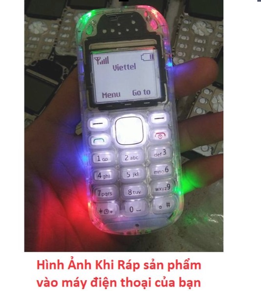 Sườn Nokia 1280 Độ Led Kèm Vỏ Trong(Không Phải ĐT)