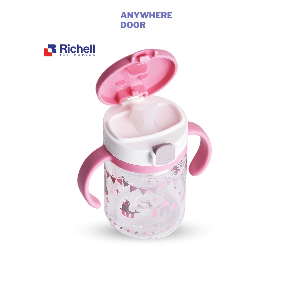 Bình Ống Hút AQ Richell cho bé 200ml/ 320ml