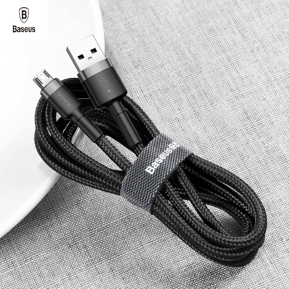 [HCM]Cáp sạc nhanh siêu bền Baseus Cafule Micro USB cho Android (2.4A Quick charge 3.0)