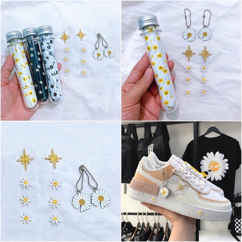 Bộ phụ kiện hoa cúc giày niKe