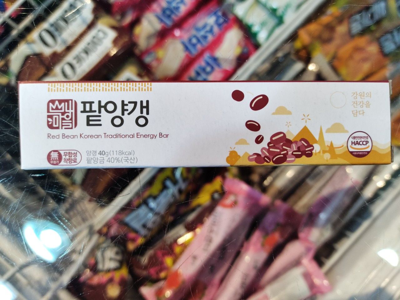 Thạch đậu đỏ hàn quốc 50g - 밤양갱, 팥양갱, 단호박양갱