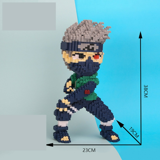 (Có sẵn) Mô Hình Lắp Ráp KAKASHI 38cm - tặng búa
