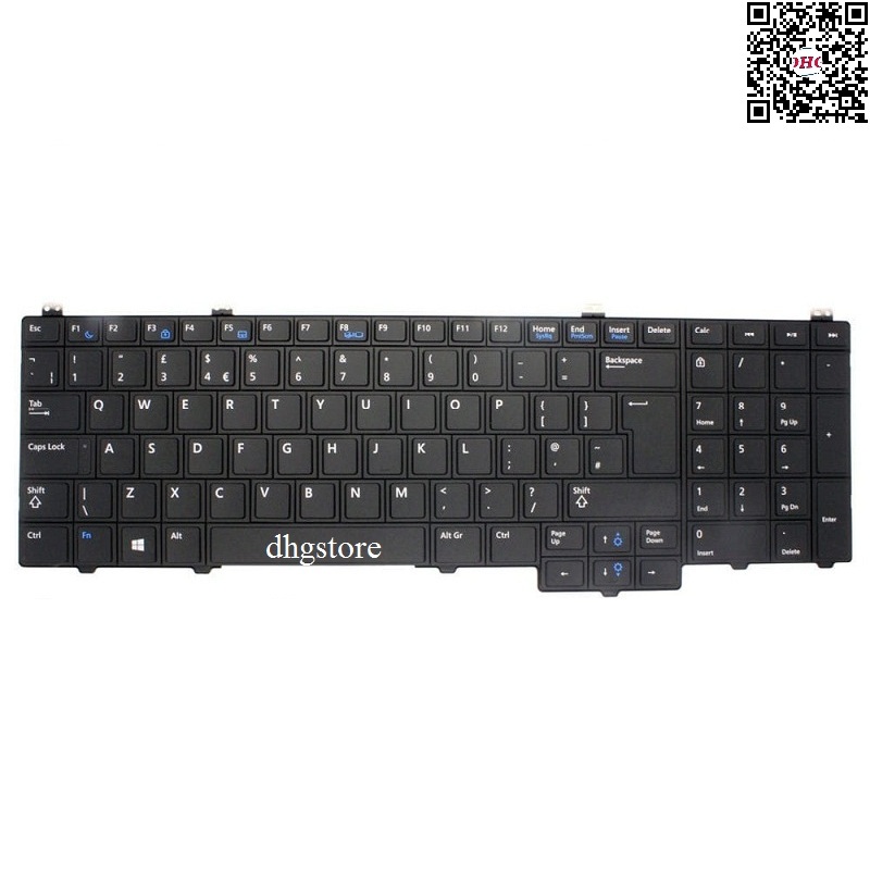 Laptop keyboard for Dell Latitude 15-5000 E5540