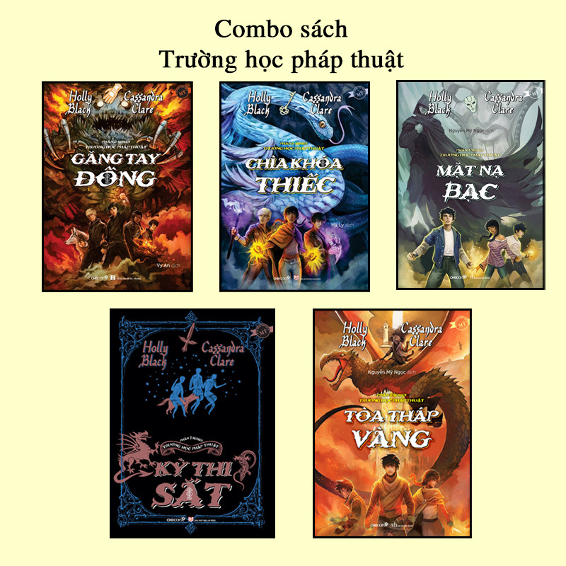 Combo 5 cuốn Trường Học Pháp Thuật