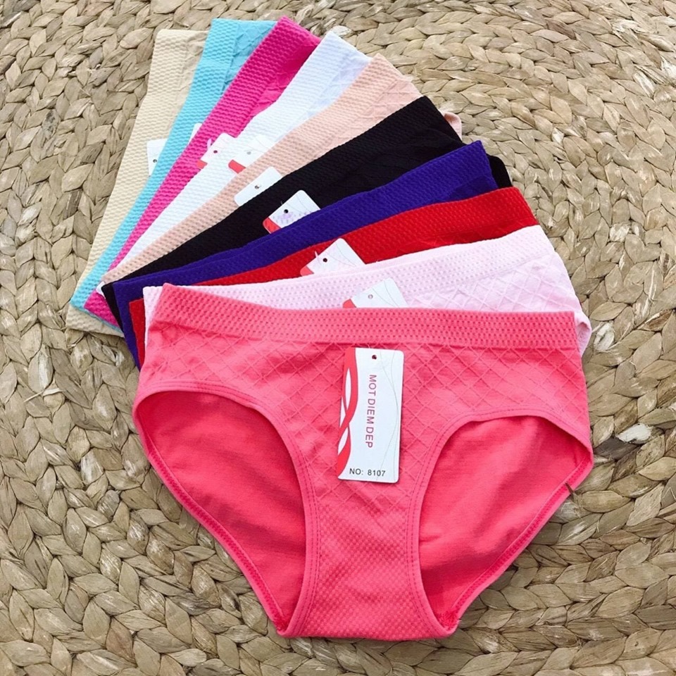 Bộ 5 quần lót nữ kháng khuẩn, nâng mông chất liệu cotton co giãn mềm mịn, co giãn 4 chiều Cho Người 45-63kg LẺ GIÁ SỈ TOÀN QUỐC 789