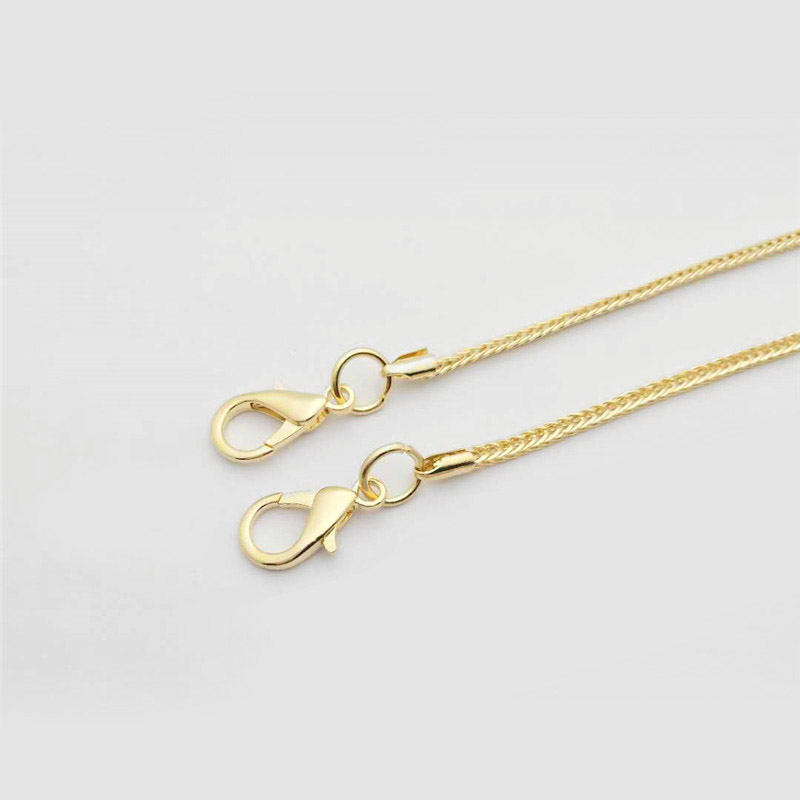 Bag strap shrimp hook chain letters v 4mm New-100style