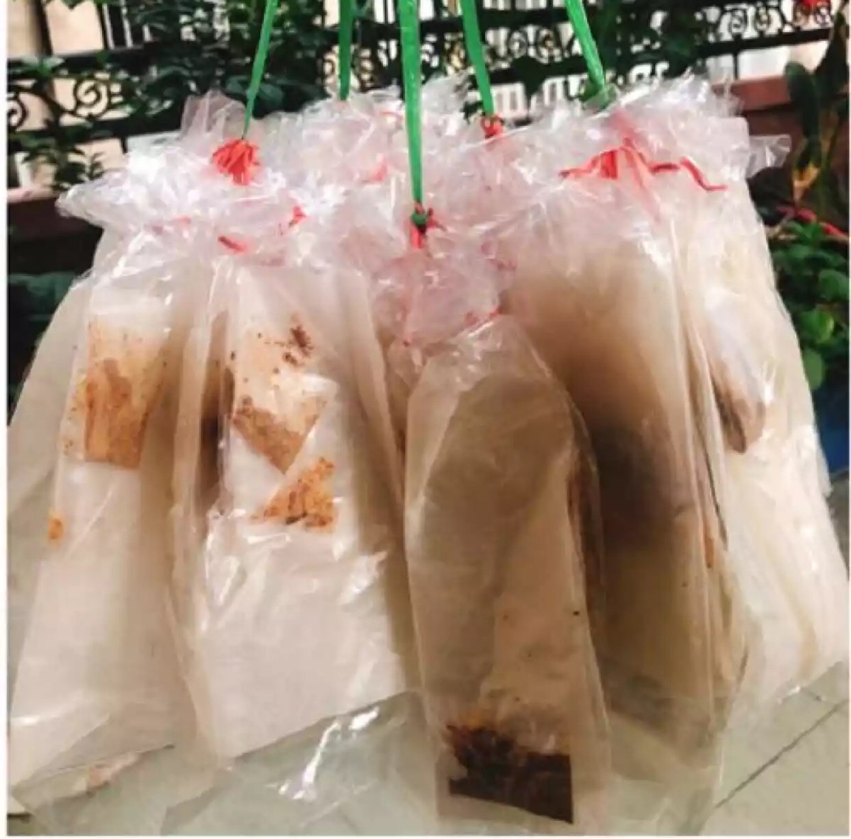 01 XÂU BÁNH TRÁNG MUỐI TỎI 13 bịch