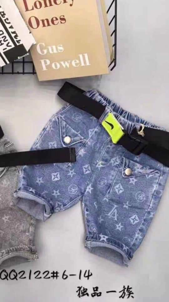 JEAN Lửng mềm mại dễ thương cho bé