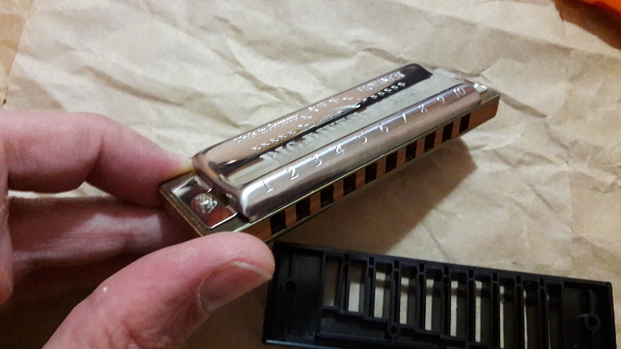 Kèn harmonica diatonic Hohner Big River Harp M590017 Tone C 10 lỗ chính hãng Đức